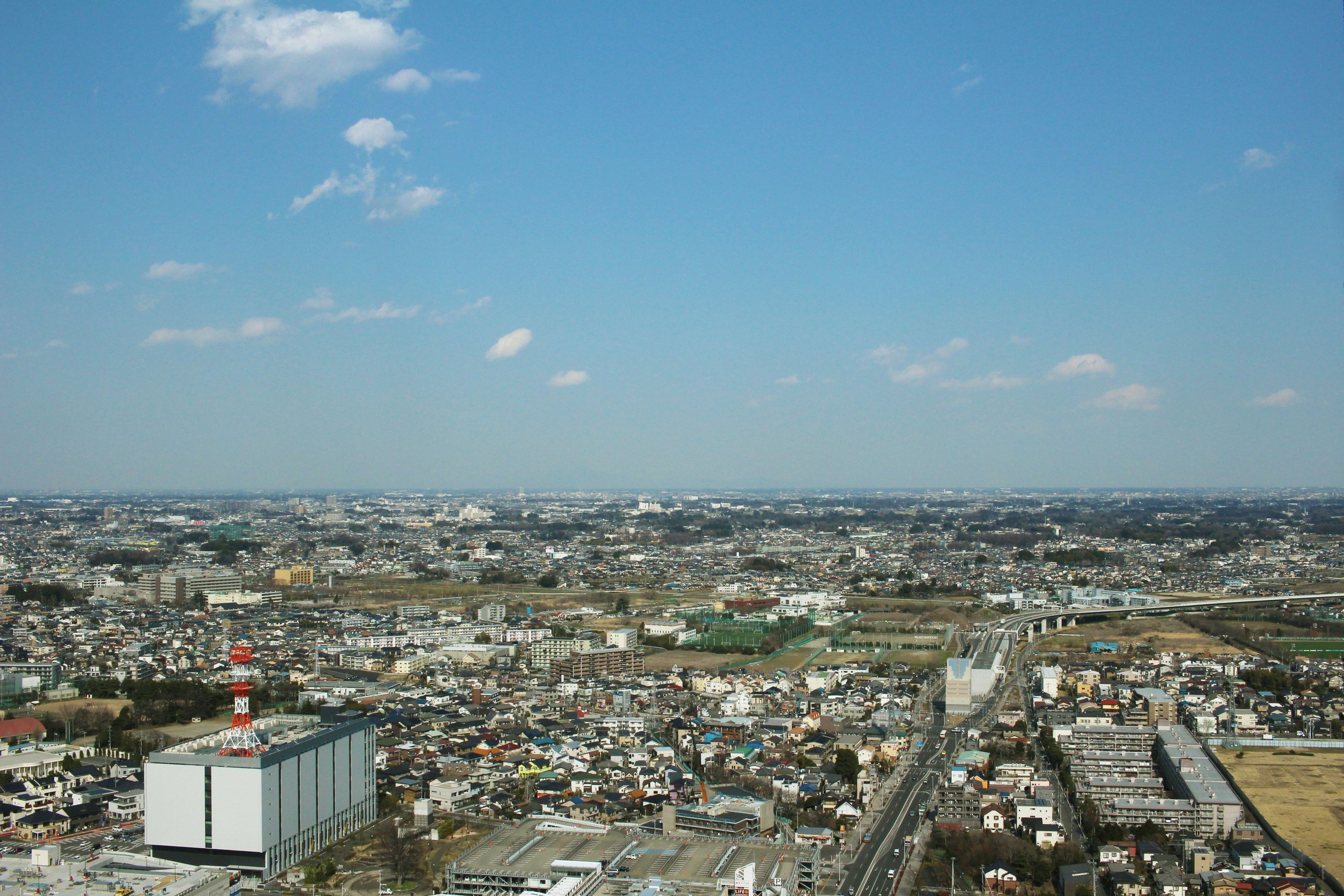 Landscape from the new city, Saitama, Saitama Prefecture